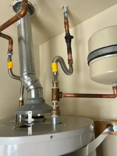Water heater installation and plumbing repair in Deepdale